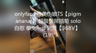 onlyfans 唯美伪娘TS【pigmananal】 超级假屌插菊 solo自慰 拳交一步到胃【368V】 (19)