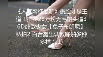 《人气网红最新》露脸才是王道！推特28万粉无毛馒头逼36D纯欲少女【兔子布朗尼】私拍2 百合露出调教啪啪多种多样 (11)