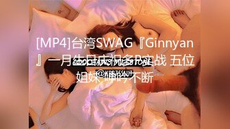 [MP4]台湾SWAG『Ginnyan』一月生日庆祝多P实战 五位姐妹 呻吟不断