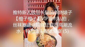 推特新人极品长腿苗条烧婊子【橙子橙子】VIP福利私拍，丝袜塞逼道具疯狂紫薇高潮流水，特写镜头视觉盛宴 (5)