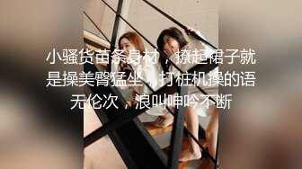 小骚货苗条身材，撩起裙子就是操美臀猛坐，打桩机操的语无伦次，浪叫呻吟不断