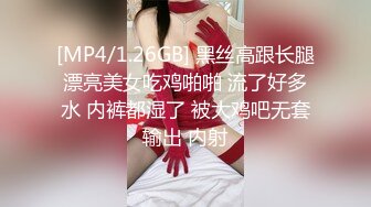 [MP4/1.26GB] 黑丝高跟长腿漂亮美女吃鸡啪啪 流了好多水 内裤都湿了 被大鸡吧无套输出 内射