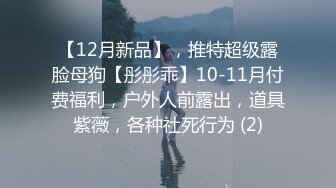 【12月新品】，推特超级露脸母狗【彤彤乖】10-11月付费福利，户外人前露出，道具紫薇，各种社死行为 (2)