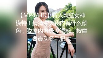 【MP4/HD】新人网红女神模特！猜猜今天我内裤什么颜色，脱掉内裤极度诱惑，按摩器震动多毛肥穴