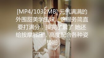 [MP4/1032MB] 元气满满的外围甜美学生妹，这服务简直要打满分，操完了累了 她还给按摩解压，高度配合各种姿势啪