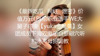 《最新吃瓜✿网红✿泄密》价值万元LPL前职业选手WE大舅子前妻【yuka金提莫】女团成员下海双电动自慰掰穴听扣水声母狗调教