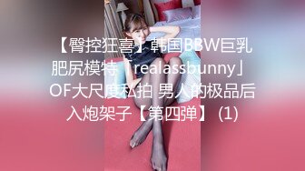 【臀控狂喜】韩国BBW巨乳肥尻模特「realassbunny」OF大尺度私拍 男人的极品后入炮架子【第四弹】 (1)